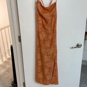 Rosedress Orange Maxi Dress